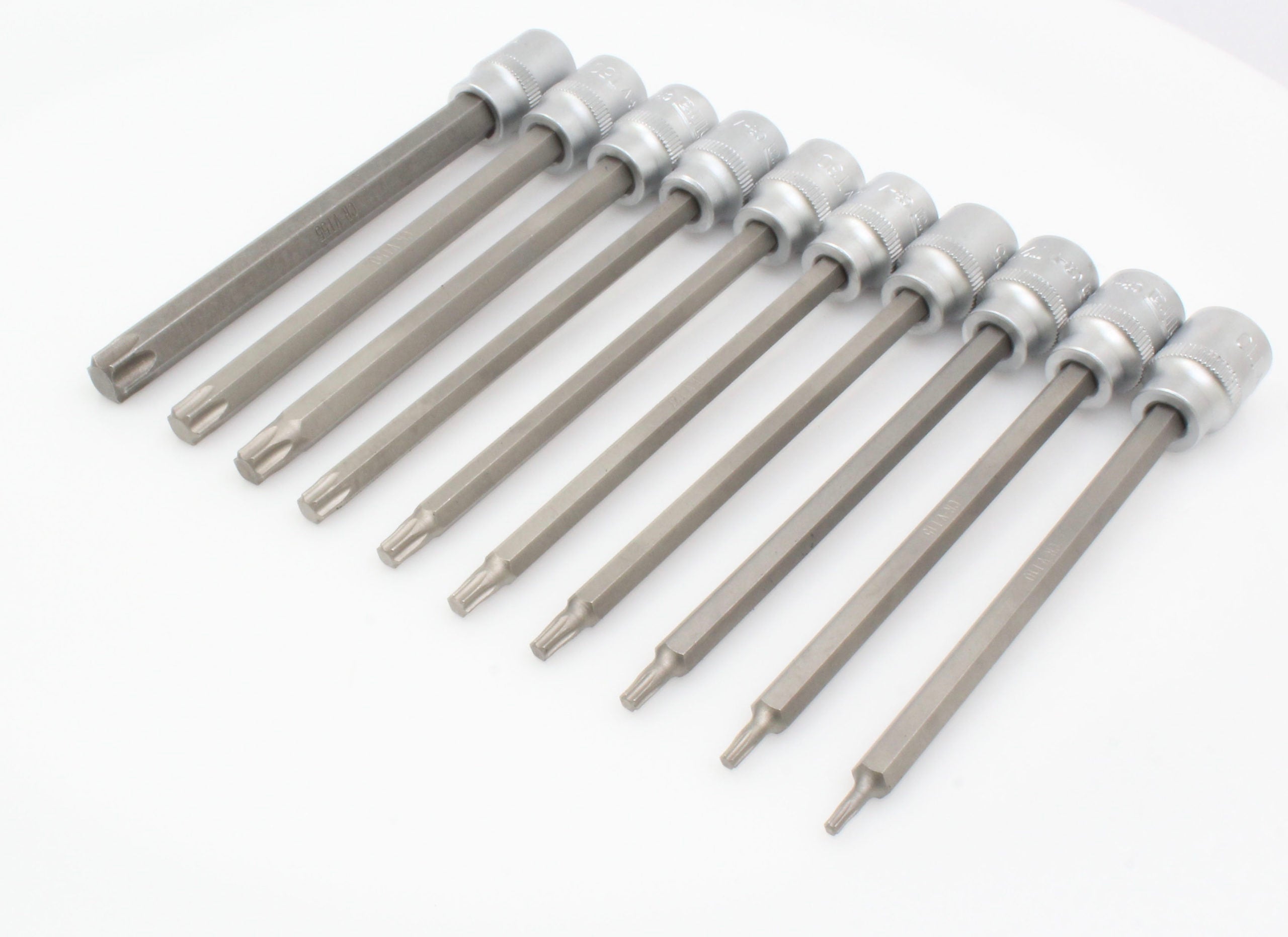 Καρυδακια 3/8" Torx Εξτρα Μακρια 140Mm Σετ T10-T55