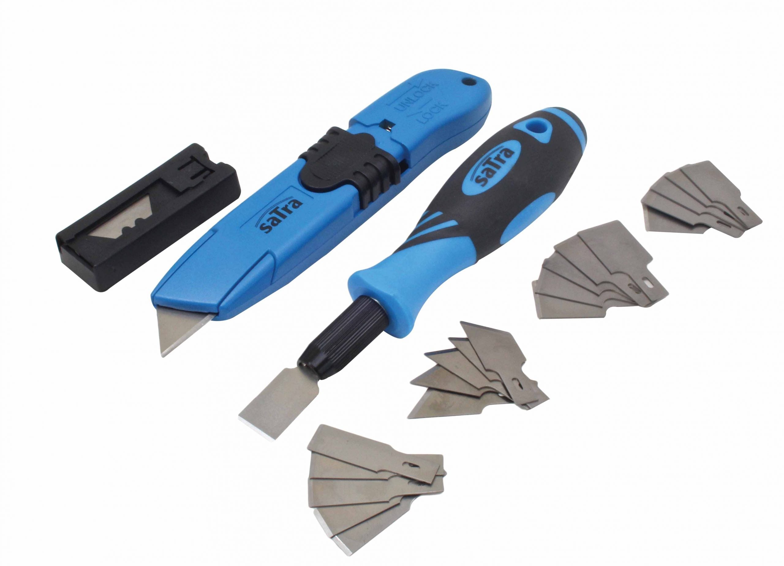 Σετ Ξύστρα Και Κόφτης 30Τμχ SATRA