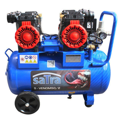 Αεροσυμπιεστής Oil Free 50L 2200W SATRA