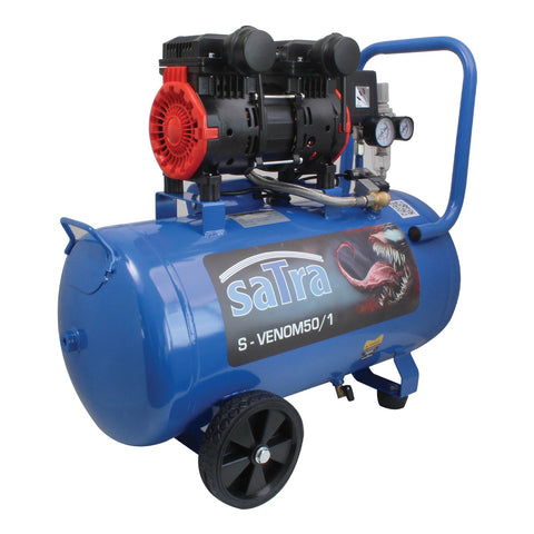 Αεροσυμπιεστής Oil Free 50L 1100W 10 bar 1.1kw/1.5HP SATRA