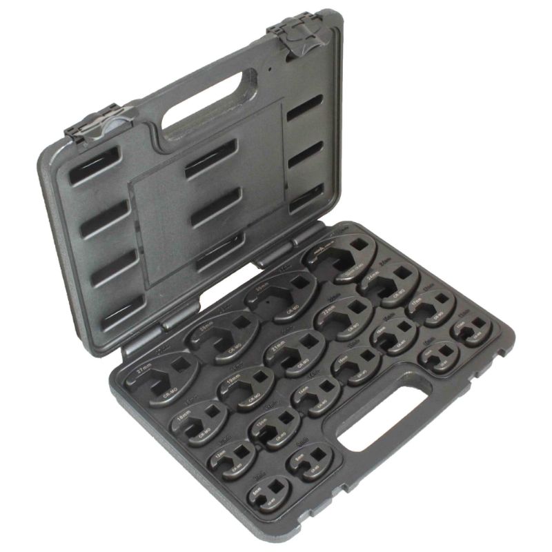 Σετ Ημι-Ανοιχτών Κλειδιών Για Σωλήνες Φρένων Και Καυσίμου, 8-32Mm, 19 Τεμάχια