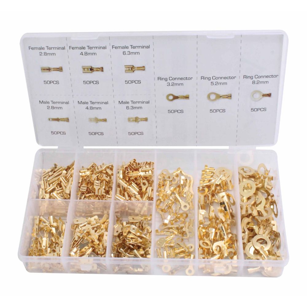 Σετ Ηλεκτρικοί Σύνδεσμοι Καλωδίων Αυτοκινήτου 450 Τεμάχια