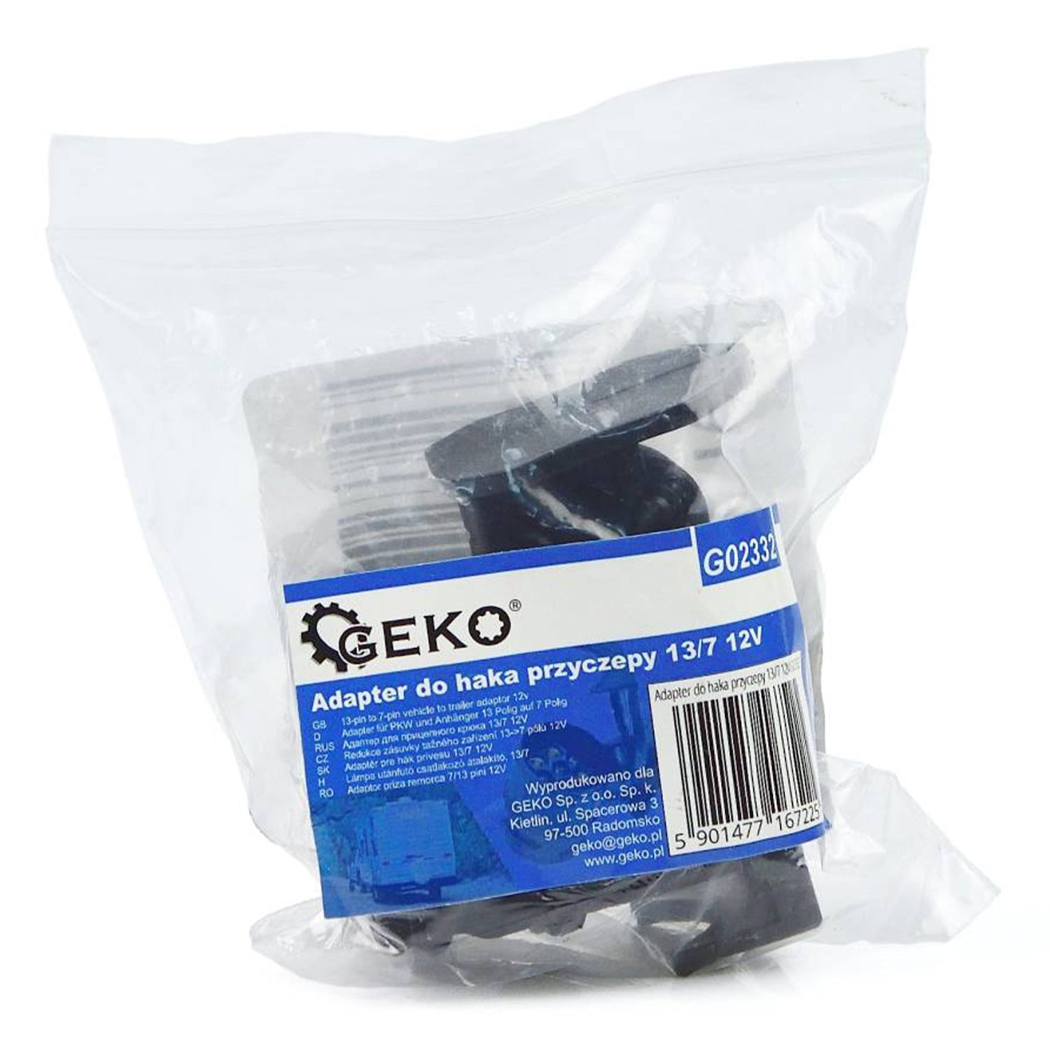 Ανταπτορασ Πριζασ Τρειλερ Με 13/7 Πολων 12V