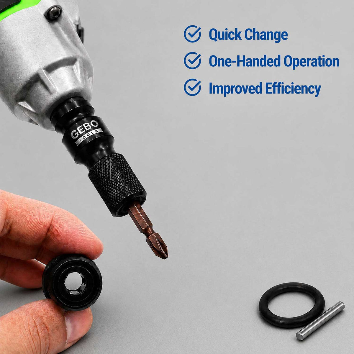 Αντάπτορας Για Μύτες 1/2"-1/4" GEBO TOOLS