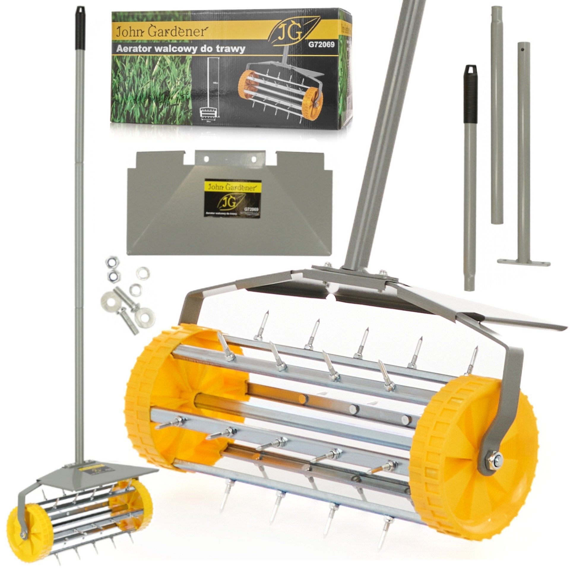 Σκαρπελάκι Με Περιστρεφόμενο Κύλινδρο Αερισμού Για Γκαζόν Geko