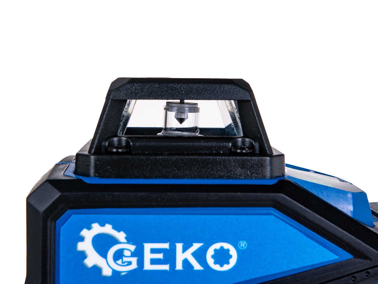 Aλφάδι Laser 360° 4D Με 2 Επαναφορτιζόμενες Μπαταρίες GEKO
