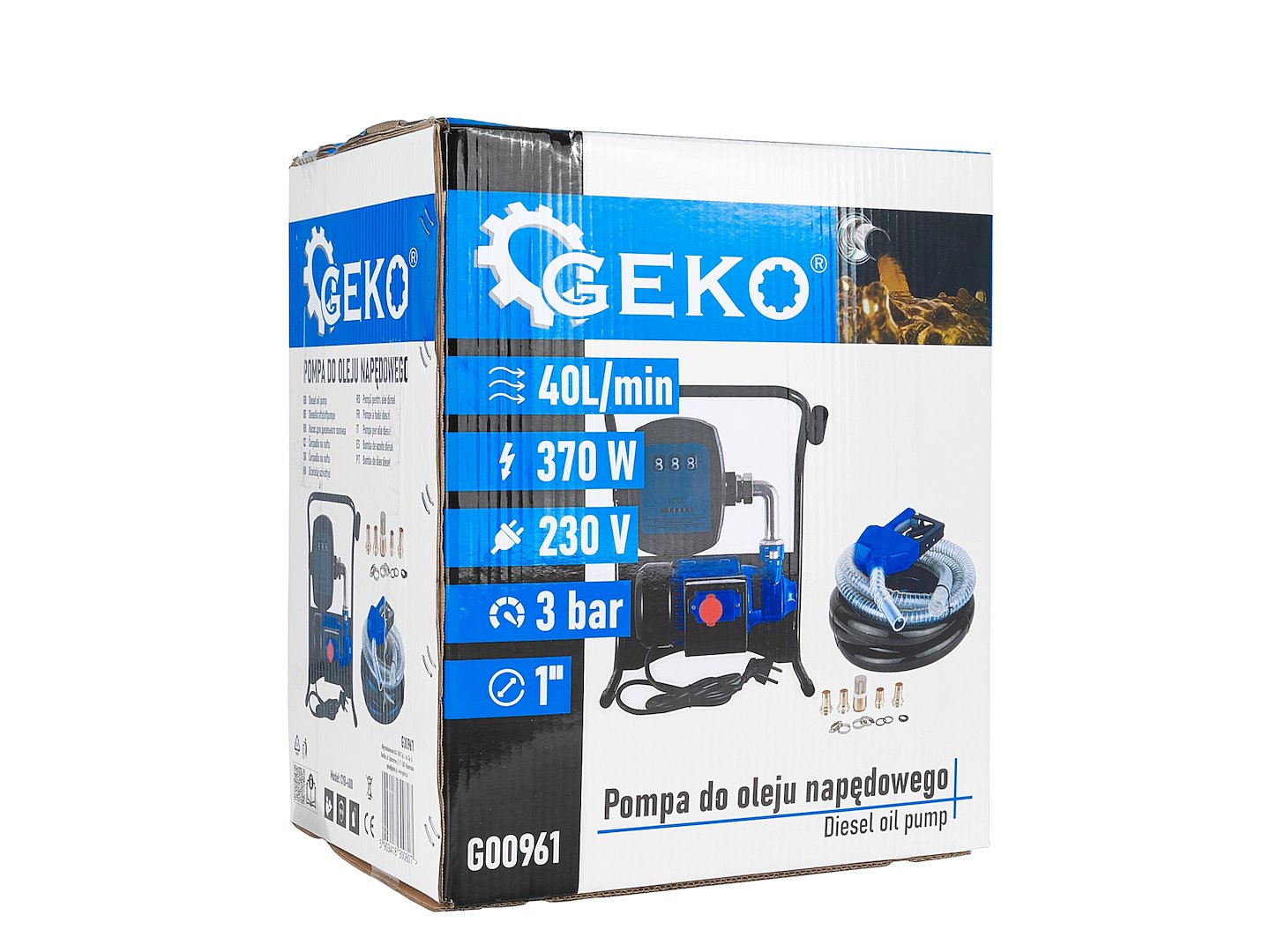 Αντλία Μεταφοράς Καυσίμου Diesel CPN 40L/MIN 370W GEKO