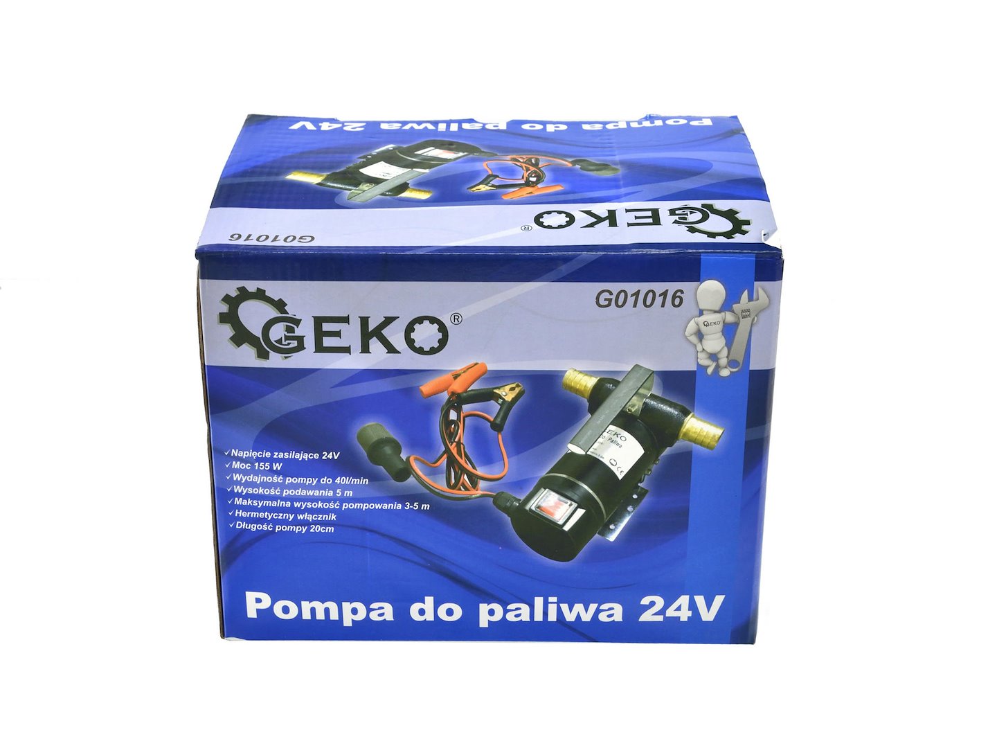 Aντλία Μεταφοράς-Μετάγγισης 12V Αυτόματης Αναρρόφησης Για Πετρέλαιο GEKO