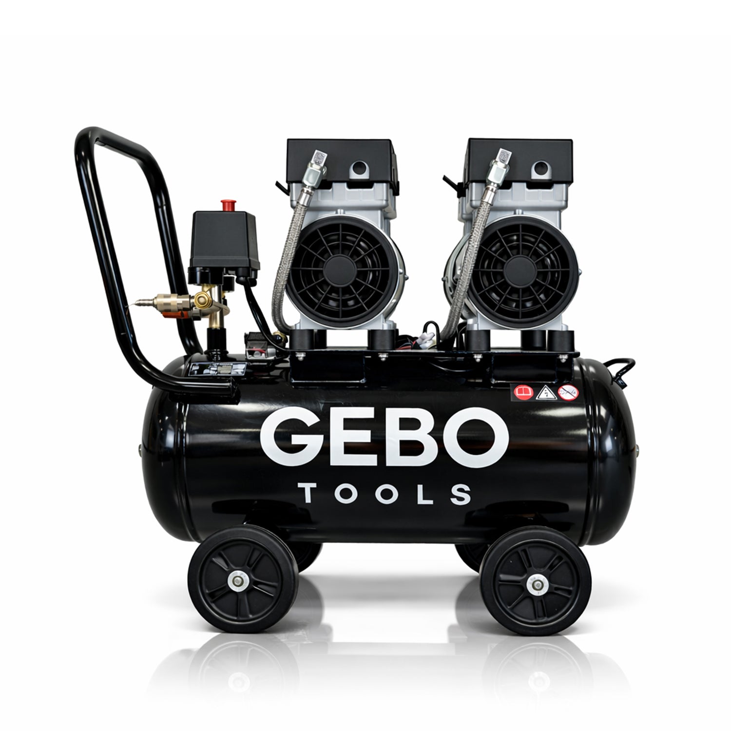 Αθόρυβος Συμπιεστής Χωρίς Λάδι 50L GEBO TOOLS
