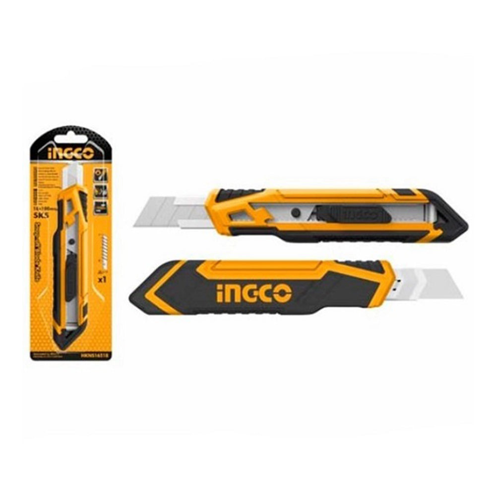Ingco Κοπίδι Φαλτσέτα Με Πλαστικό Σώμα Και Πλάτος Λάμας 18Mm