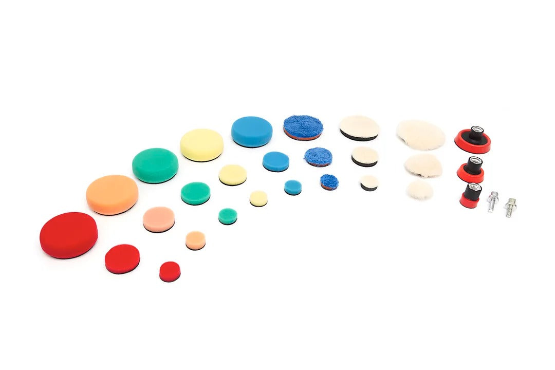 Σετ Σφουγγάρια Γυαλίσματος Αυτοκινήτου M14x6mm 29Τμχ HBM Ολλανδία