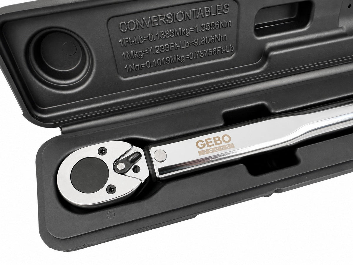Δυναμόκλειδο-Ροπόκλειδο 3/8" 19-110Nm GEBO TOOLS