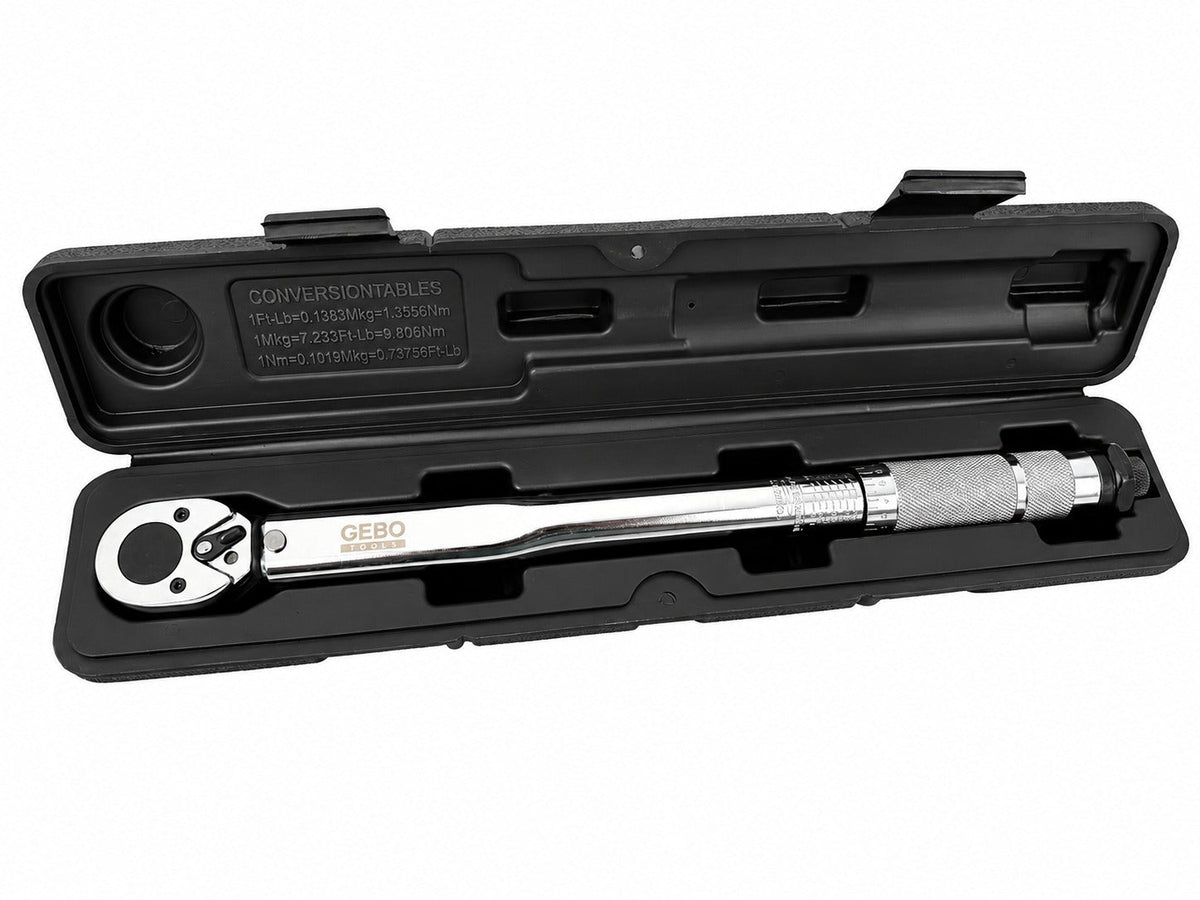 Δυναμόκλειδο-Ροπόκλειδο 3/8" 19-110Nm GEBO TOOLS