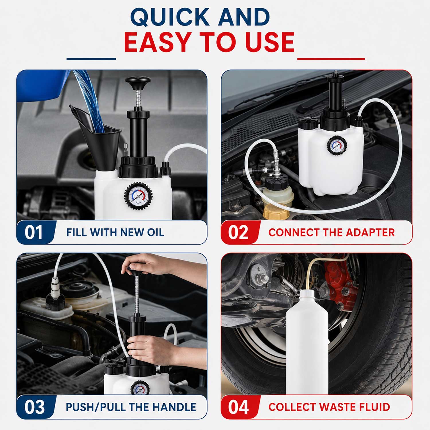 Κιτ Εξαέρωσης Φρένων και Συμπλέκτη 3L GEBO TOOLS
