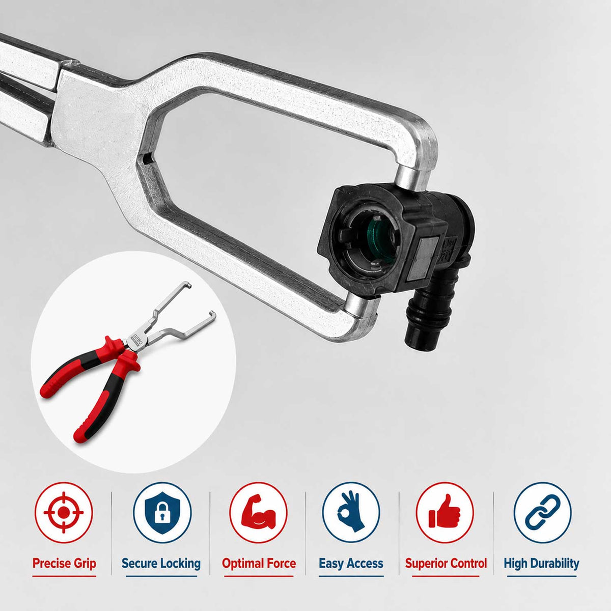 Πένσα Για Σωληνάκια Καυσίμων GEBO TOOLS
