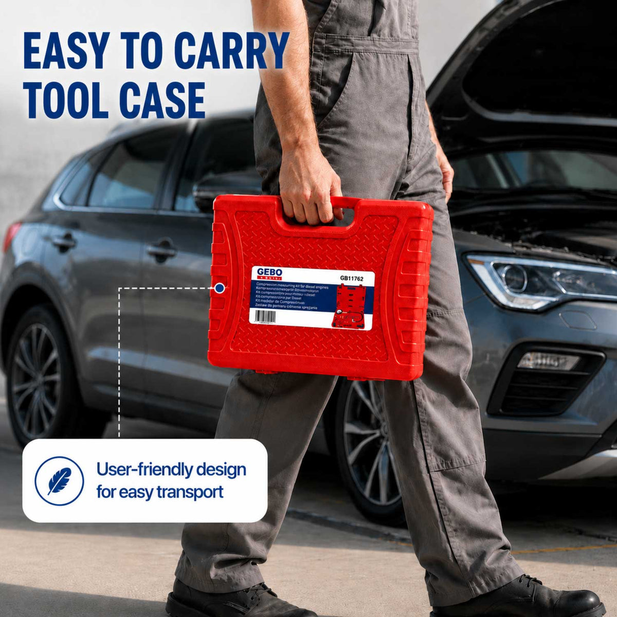 Συμπιεσόμετρο Πετρελαιοκινητήρων Diesel GEBO TOOLS