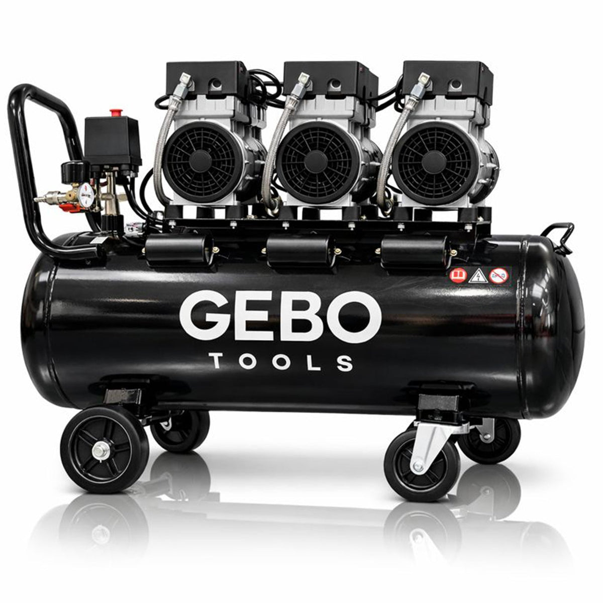 Αθόρυβος Συμπιεστής 70L M2 GEBO TOOLS