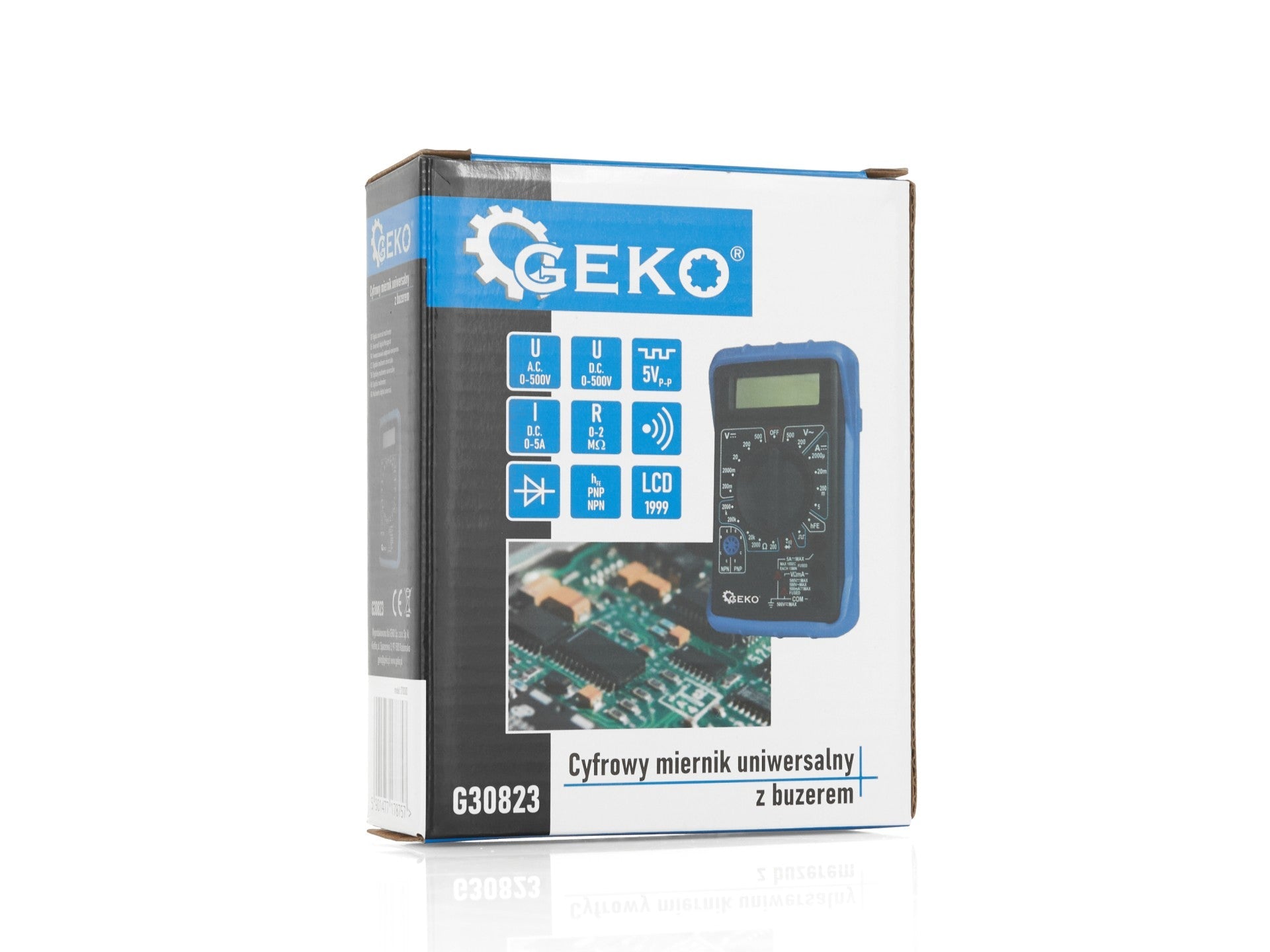 Geko Ψηφιακό Πολύμετρο Με Buzzer G30823