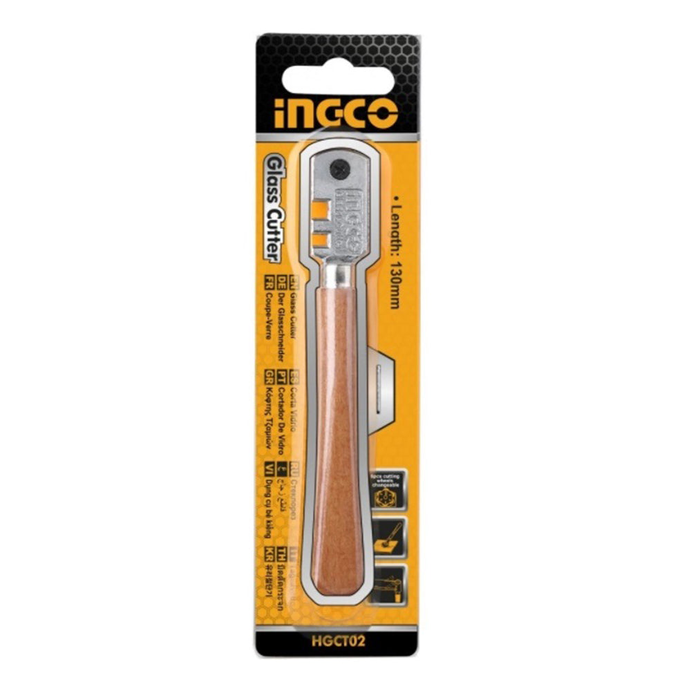 Σετ Διαμαντένιο Κόφτη Για Γυαλί 130Mm Με 6 Λεπίδες Ingco