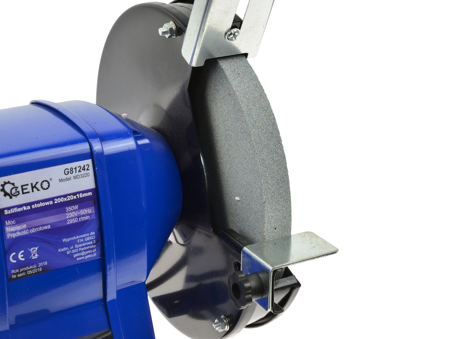 Δίδυμος Τροχός Πάγκου 350w 200×20×16mm GEKO