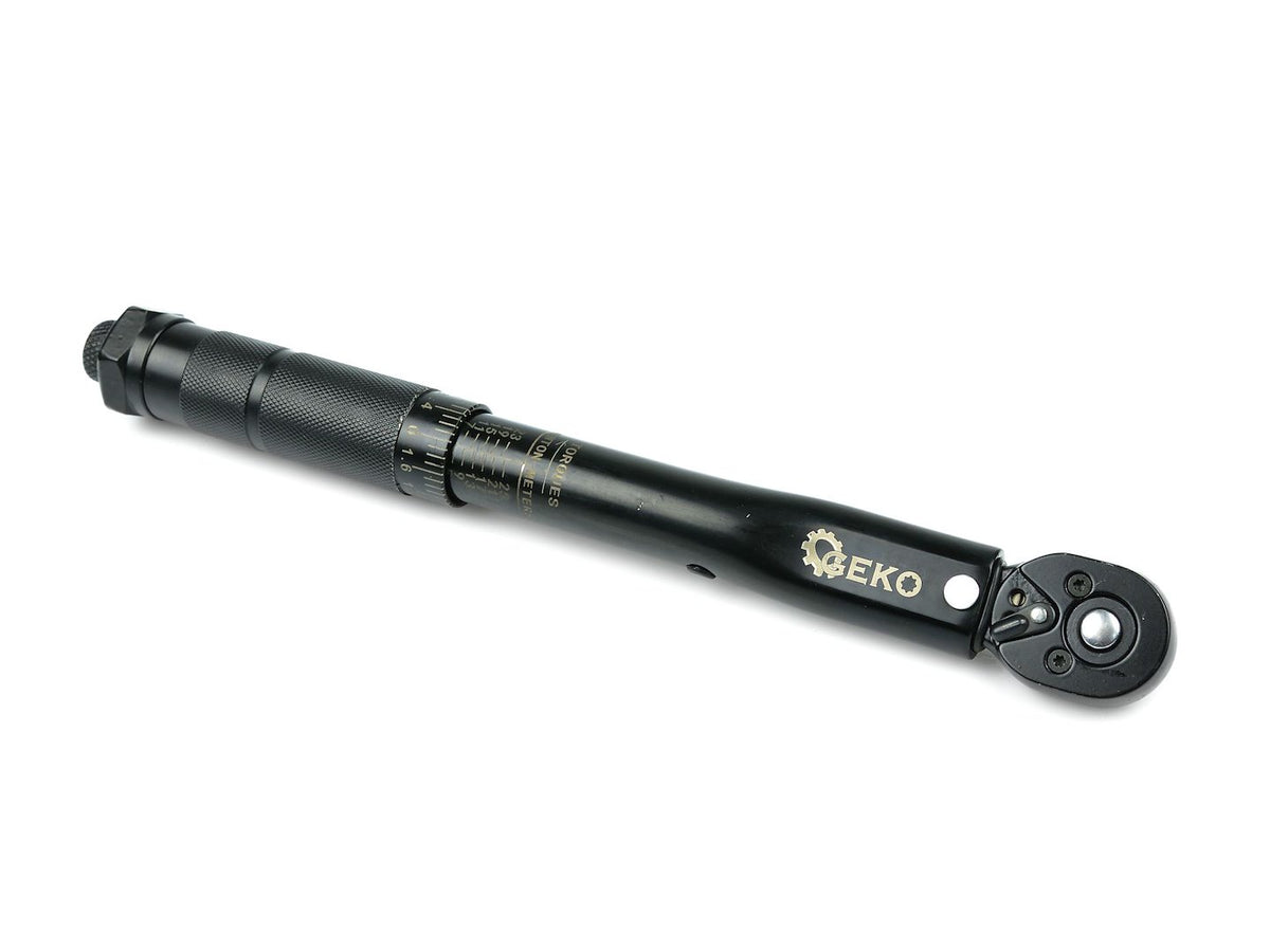 Δυναμόκλειδο 1/4" 4-25NM Μαύρο GEKO