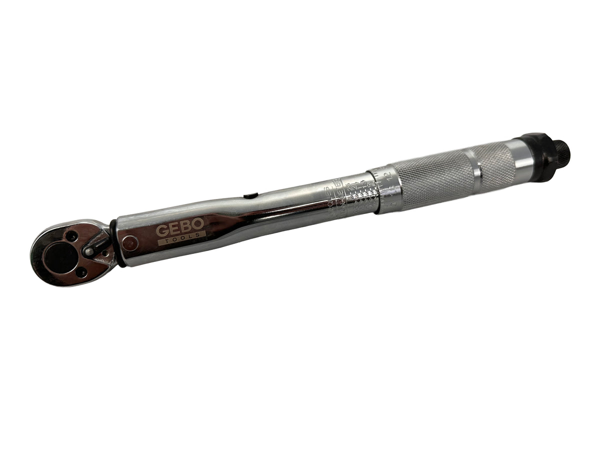 Δυναμόκλειδο-Ροπόκλειδο 1/4" 5-25Nm GEBO TOOLS