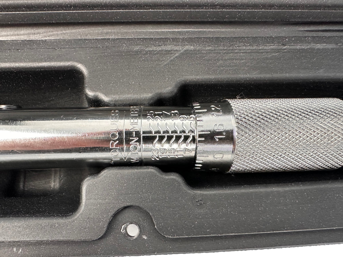 Δυναμόκλειδο-Ροπόκλειδο 1/4" 5-25Nm GEBO TOOLS