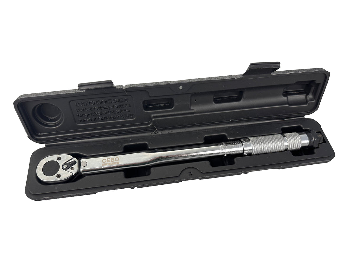 Δυναμόκλειδο-Ροπόκλειδο 3/8" 19-110Nm GEBO TOOLS