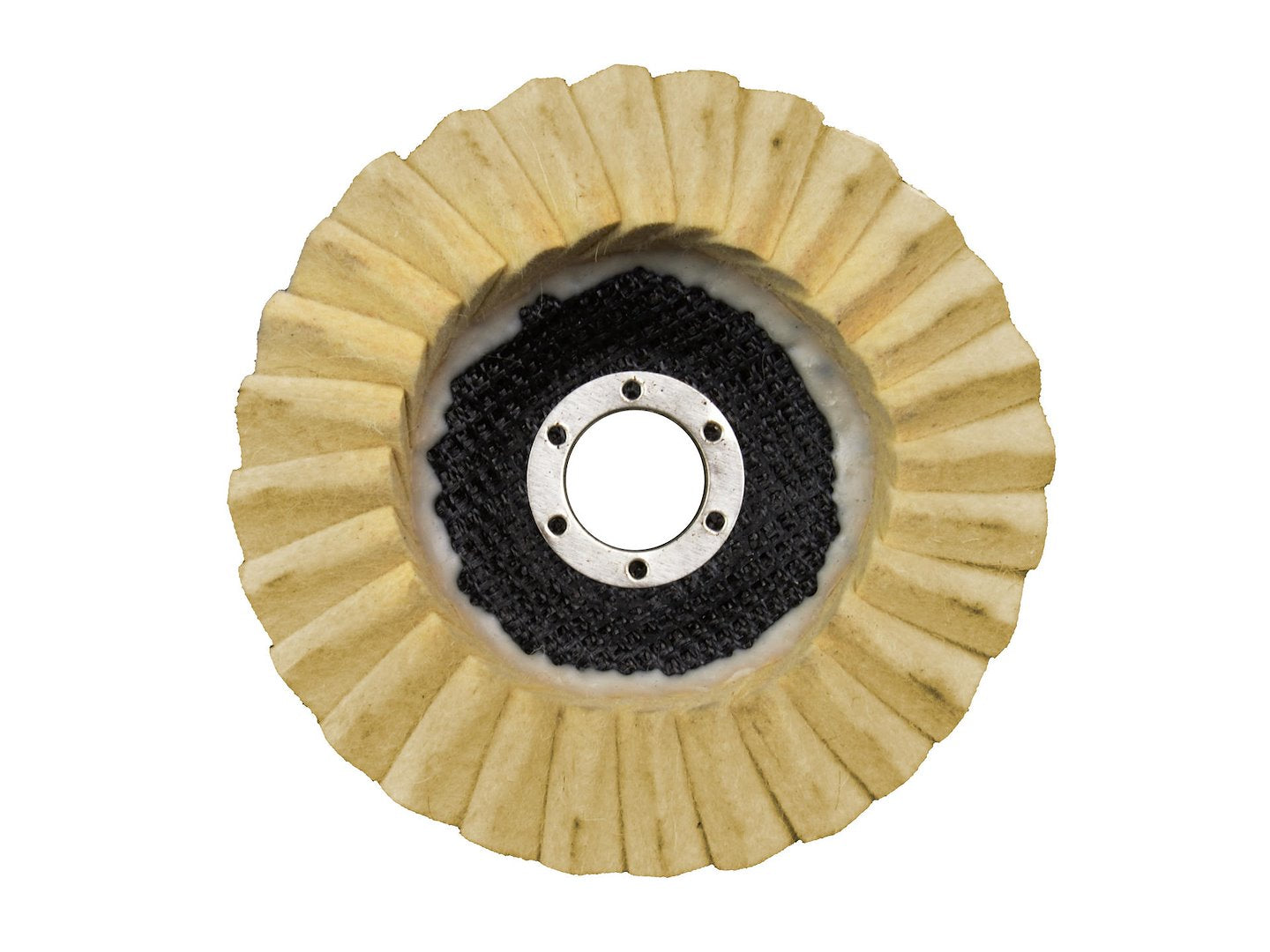 Δίσκος Γυαλίσματος Με Πτερύγια Τσόχας 125mm GEKO