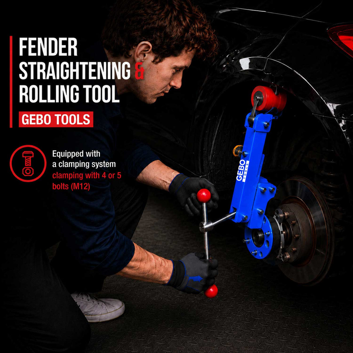 Εργαλείο Εκτόνωσης Φτερών και Θόλων GEBO TOOLS