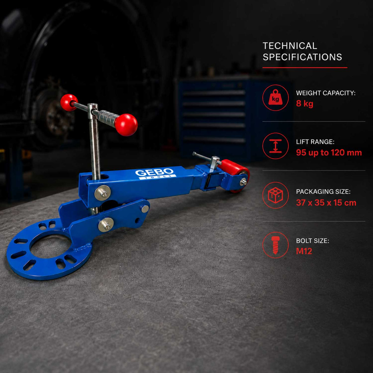 Εργαλείο Εκτόνωσης Φτερών και Θόλων GEBO TOOLS