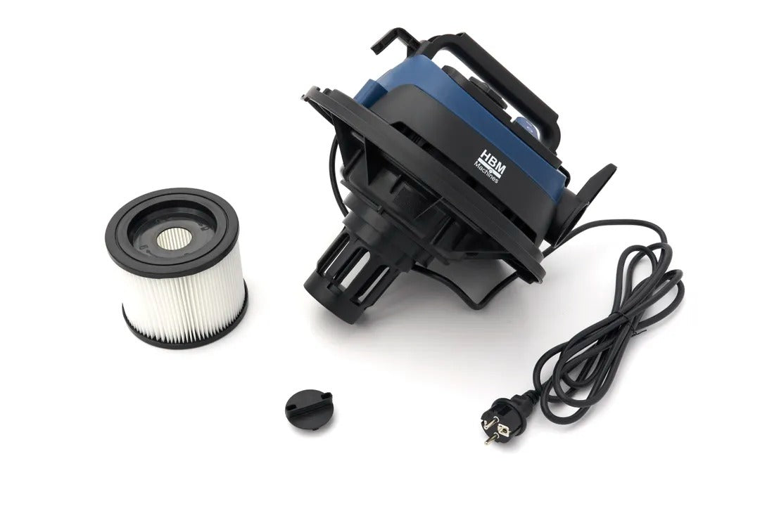 Σκούπα Υγρών/Στερεών Επαγγελματική Αθόρυβη 1600w 40L HBM