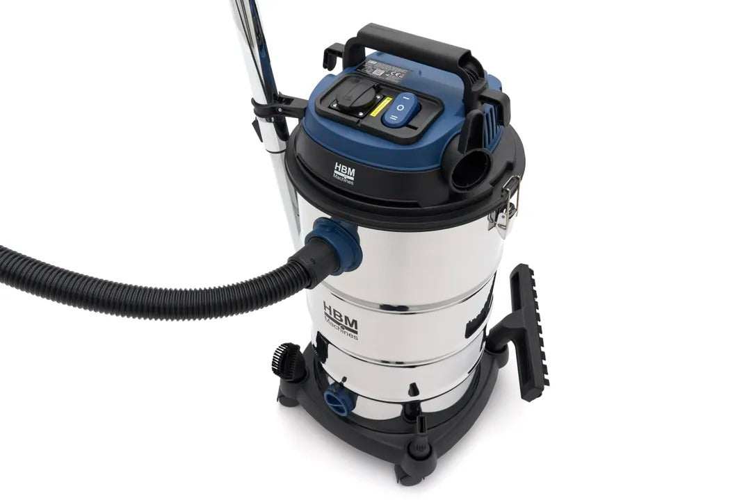 Σκούπα Υγρών/Στερεών Επαγγελματική Αθόρυβη 1600w 40L HBM