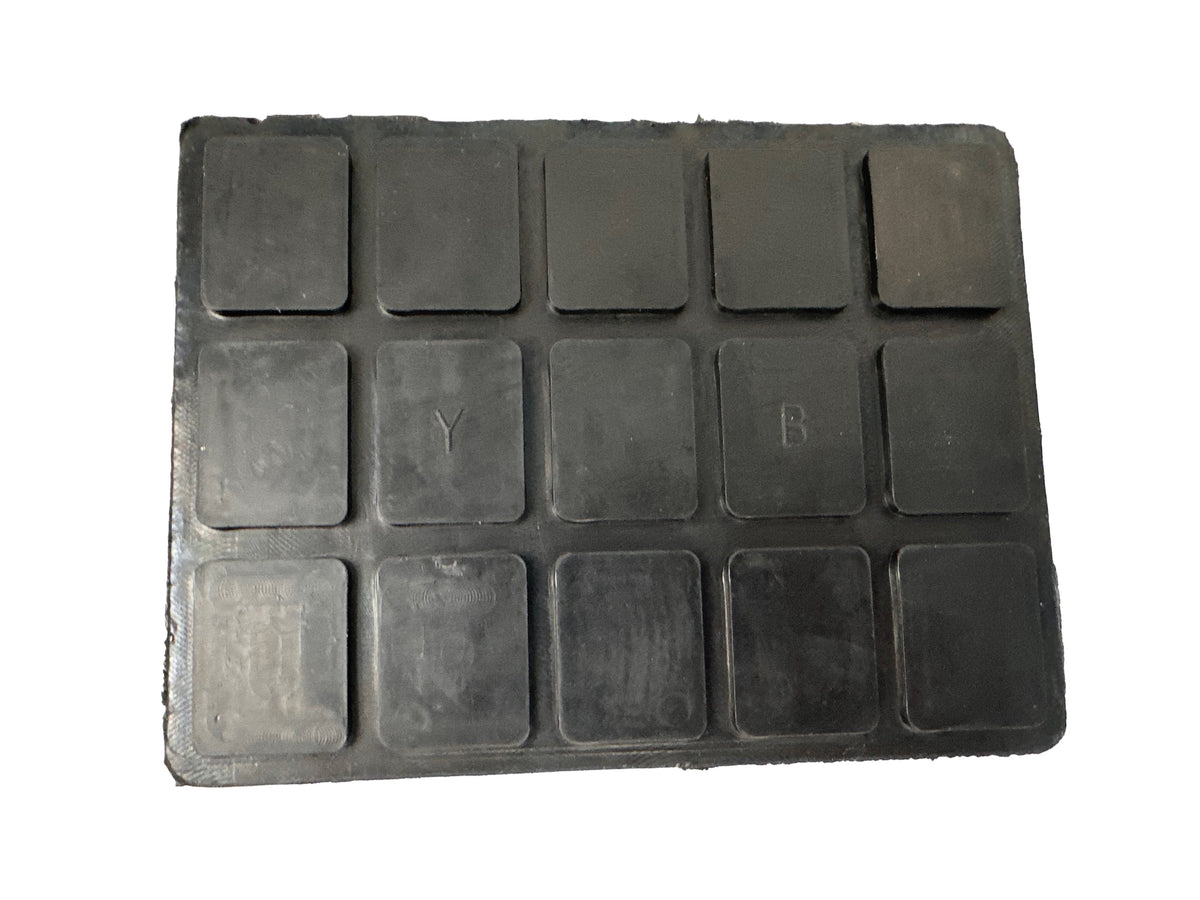 Ελαστικός Τάκος Ανυψωτικού 160x120x40mm GEBO TOOLS