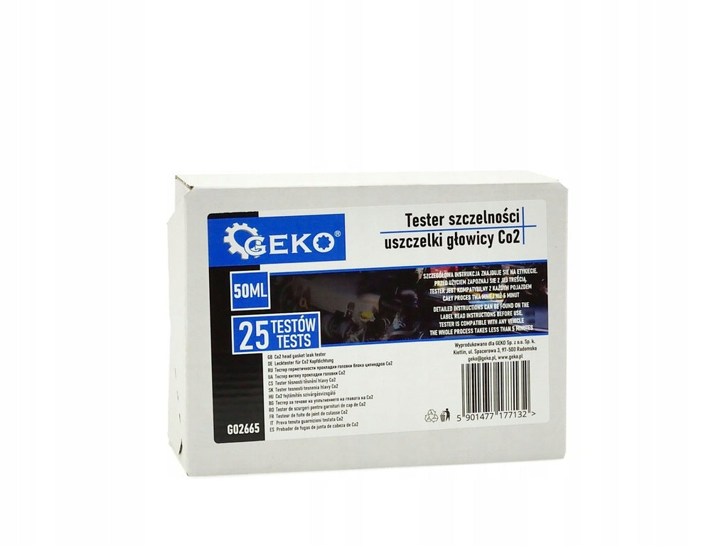 Ελεγκτής Διαρροών Φλάντζας Κεφαλής CO2 GEKO