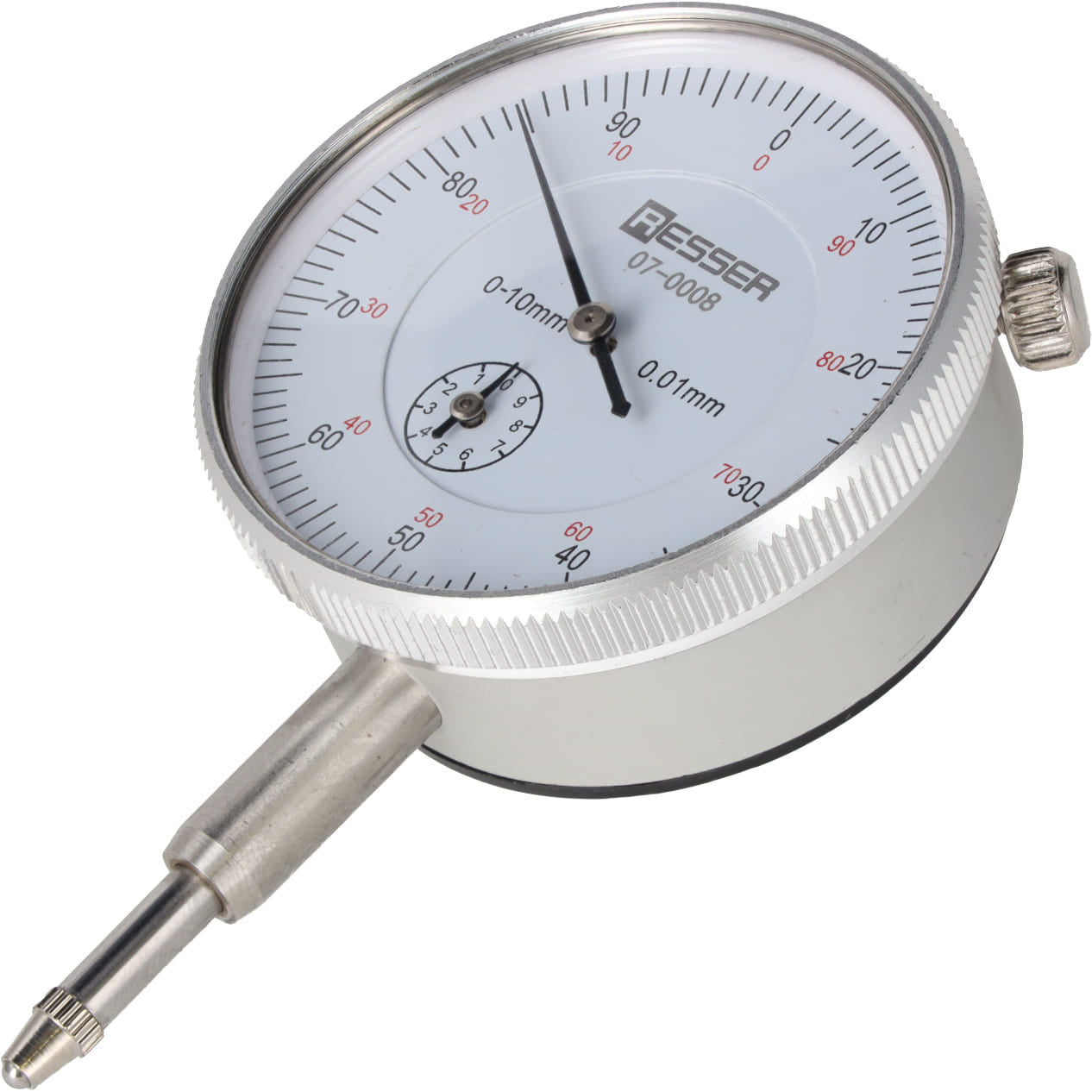 Ρολόι Σύγκρισης-Μικρόμετρο 0-10mm 0.01 RESSER