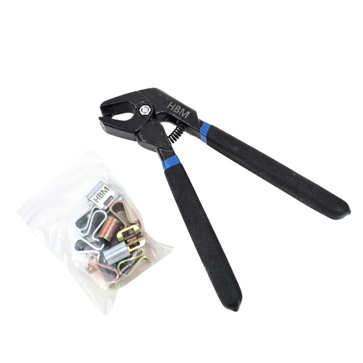 Γκαζοτανάλια-Σφιγκτήρας Και Λαβίδες Συγκόλλησης Λαμαρίνας 11Τμχ HBM