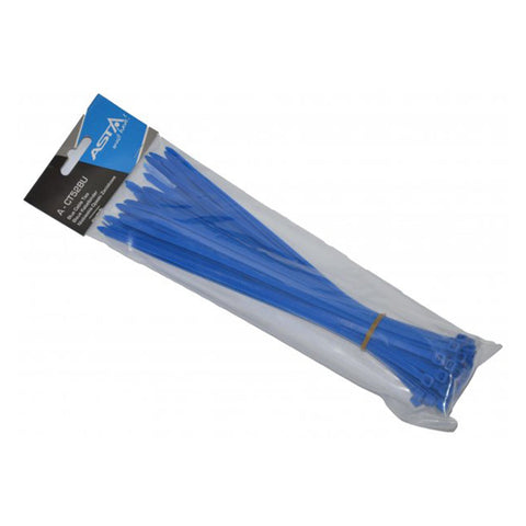 Σετ Δεματικά Καλωδίων 5x250mm Μπλε 50 Τμχ