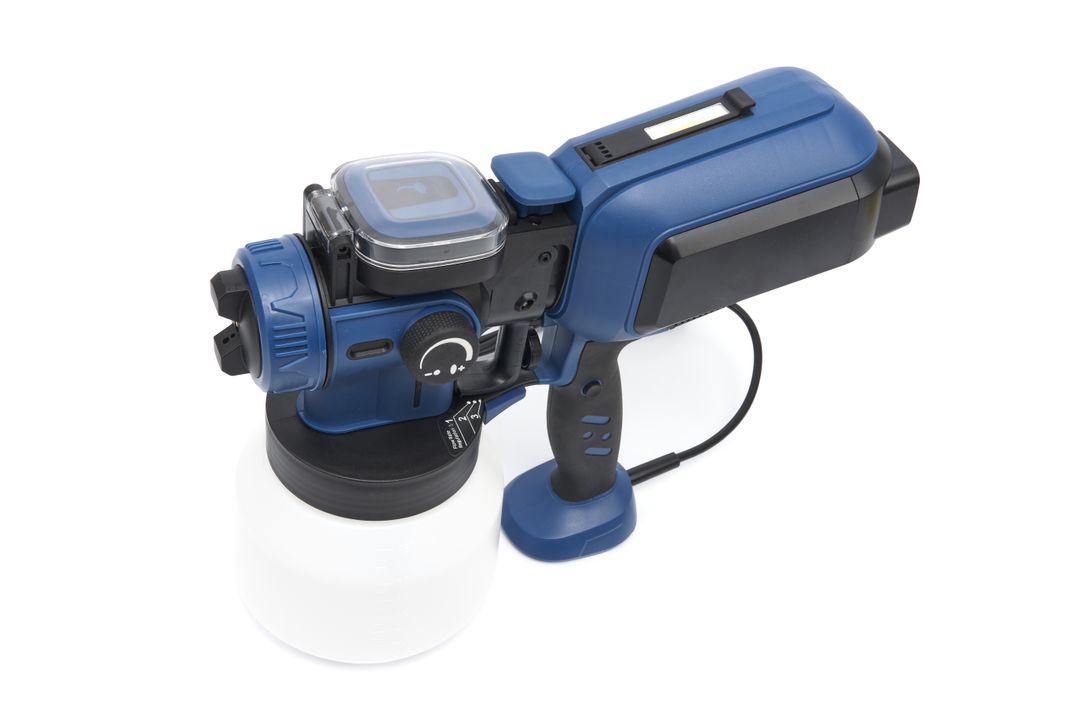 Ηλεκτρικό Πιστόλι Βαφής-Ψεκαστήρας 550w 1500ml με Led