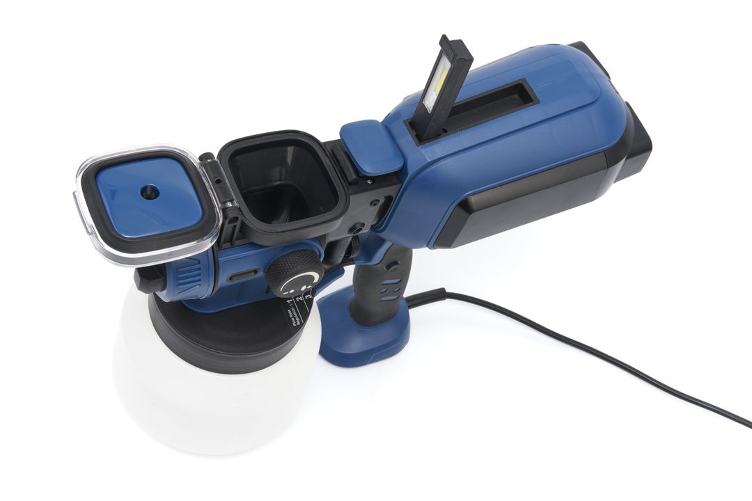 Ηλεκτρικό Πιστόλι Βαφής-Ψεκαστήρας 550w 1500ml με Led