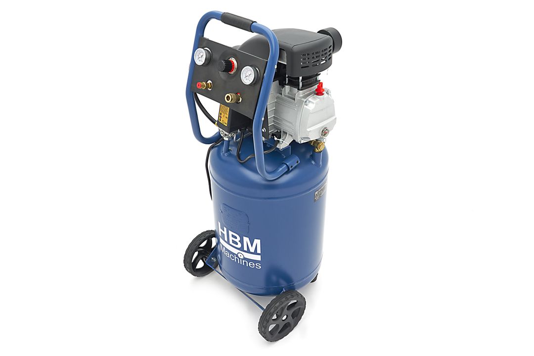 Αεροσυμπιεστής-Κομπρεσέρ Αέρος Κάθετο 50L HBM