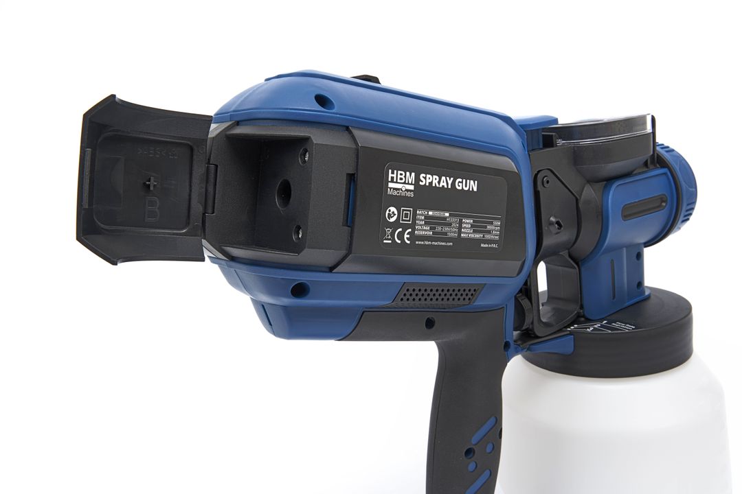 Ηλεκτρικό Πιστόλι Βαφής-Ψεκαστήρας 550w 1500ml με Led