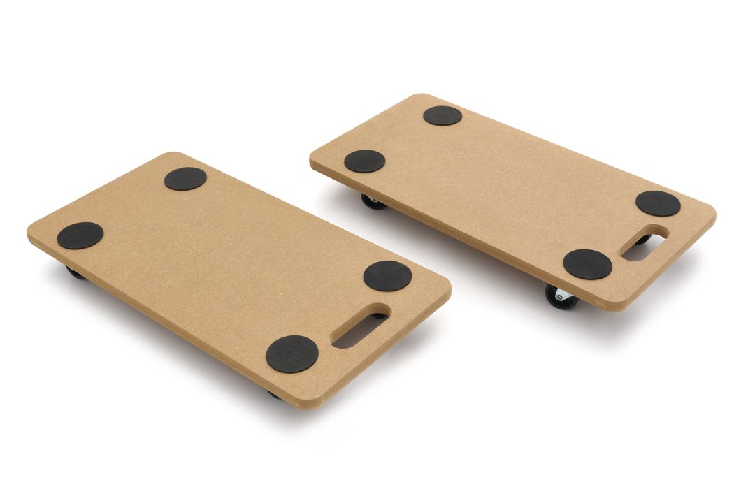 Σετ Καρότσι-Πλατφόρμα Μεταφοράς Universal 2x200kg 580x300mm 2Τμχ HBM