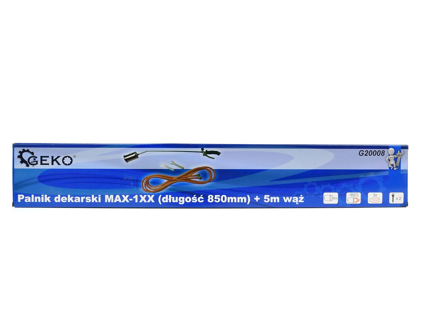 Φλόγιστρο Υγραερίου 85cm Με Λάστιχο 5m Για Θέρμανση Και Καύση GEKO