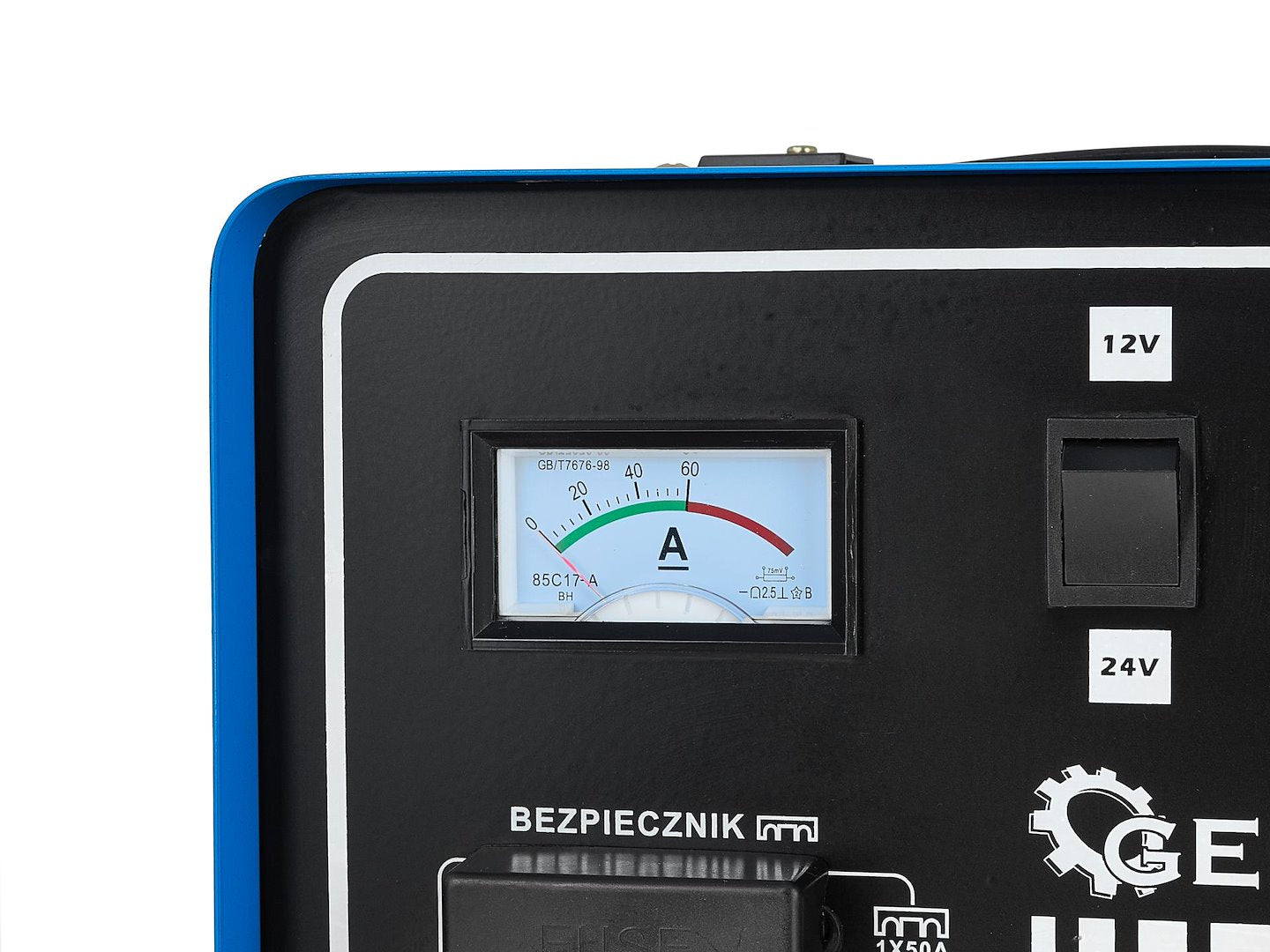 Φορτιστής Μπαταρίας Αυτοκινήτου 12/24V GZL-50 28/25A Για Μπαταρίες 40-400Ah Με Λειτουργία Fast Charge GEKO
