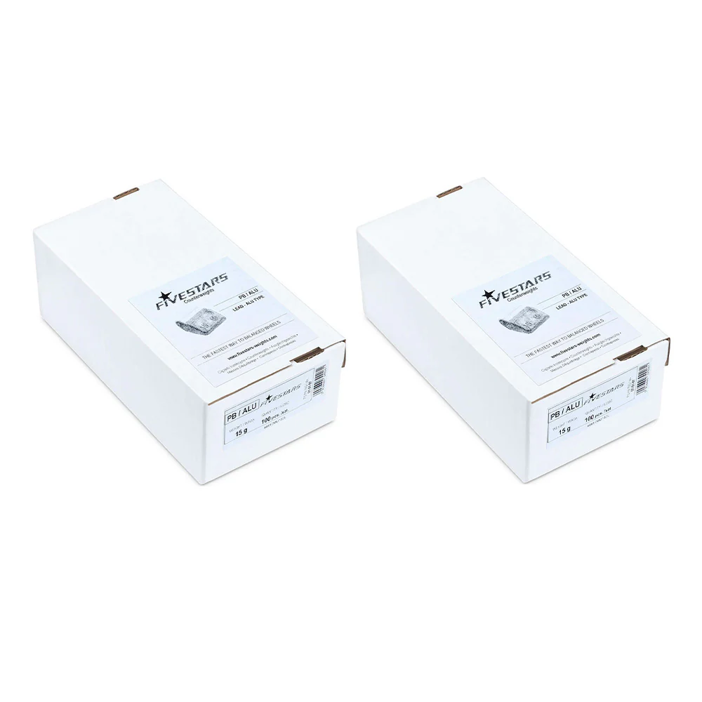 Πακέτο Καρφωτό Αντίβαρο Ζάντας Αλουμίνιου 15gr – 200 Τμχ