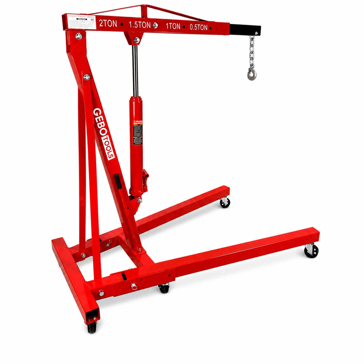 Γερανάκι Ανύψωσης Κινητήρων Υδραυλικό 2T GEBO TOOLS