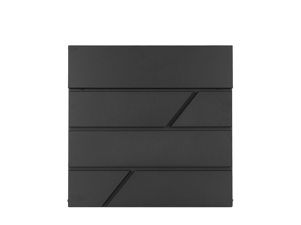 Γραμματοκιβώτιο 36.7x37x10cm ANTRACIT