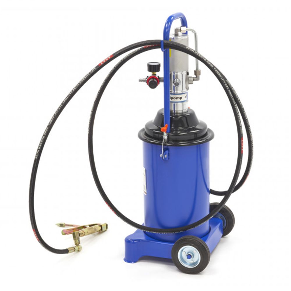 Πνευματικη Αντλια Γρασου-Γρασαδοροσ Αεροσ Φορητη-Φορητοσ Τροχηλατοσ 12L 300-400 Bar Hbm Machines Ολλανδια