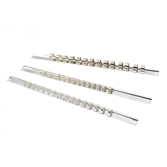 Hbm Σετ Βασεισ Μεταλλικεσ Για Καρυδακια 1/2" 3/8" 1/4" 3 Τμχ